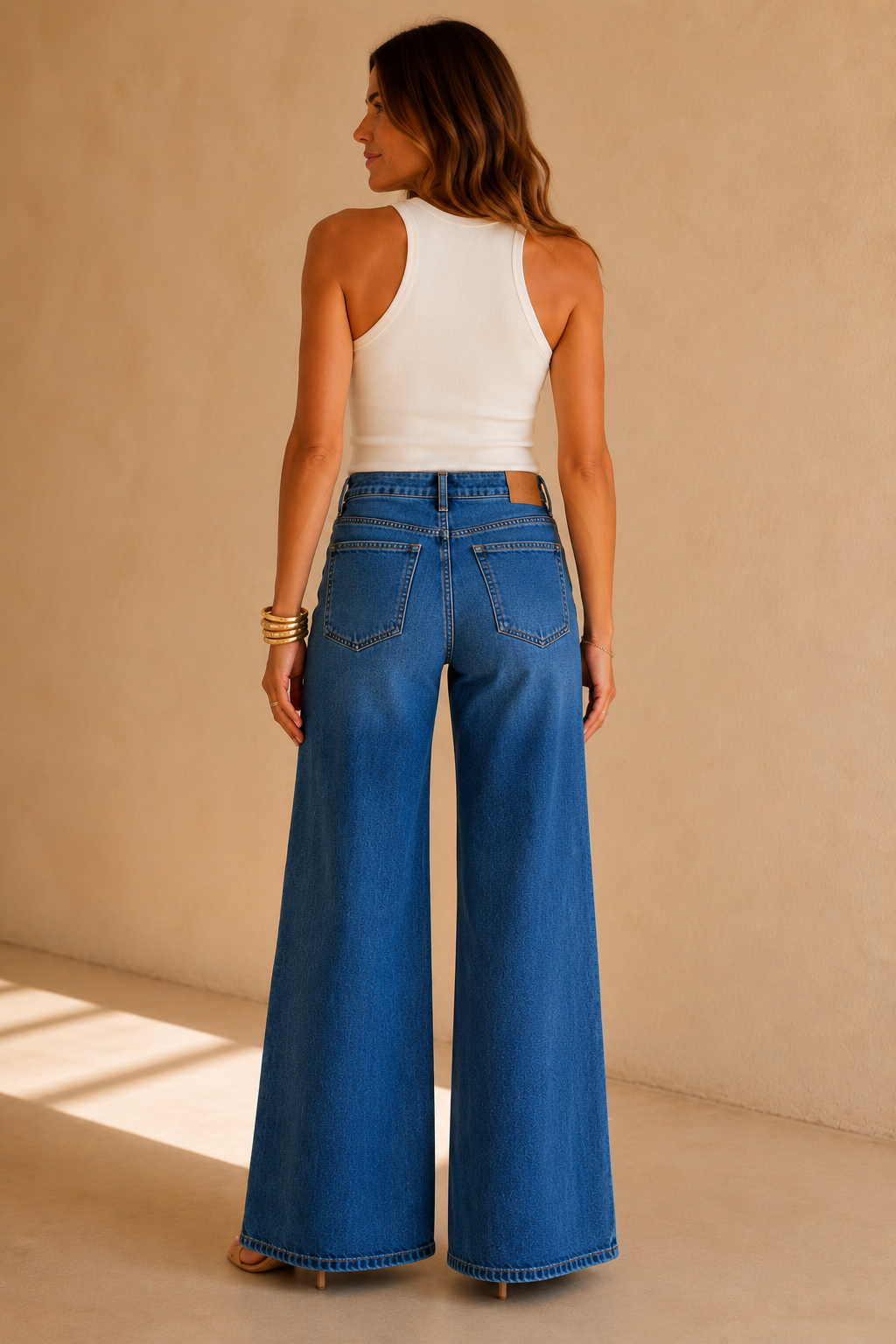 Dark Denim Ultra Wide Jean