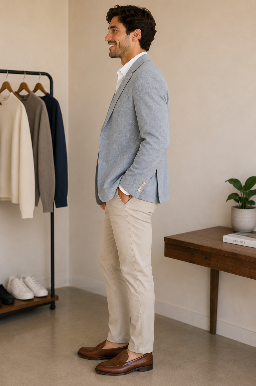 Light Blue Saltwood Blazer