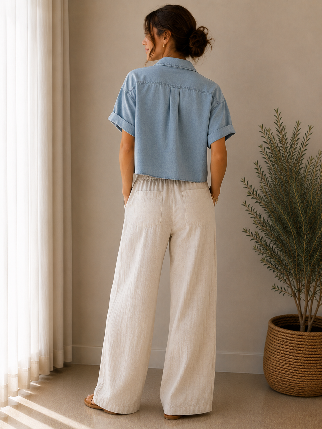 Catalina Sky Brandon Button Up