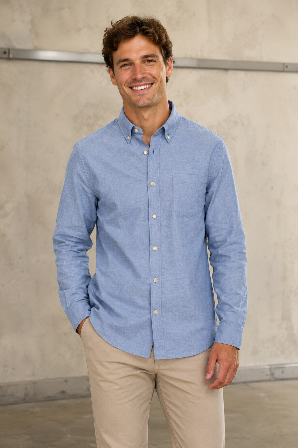 Chambray Better Than Linen Shirt