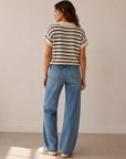 Navy Stripe Everlee Top