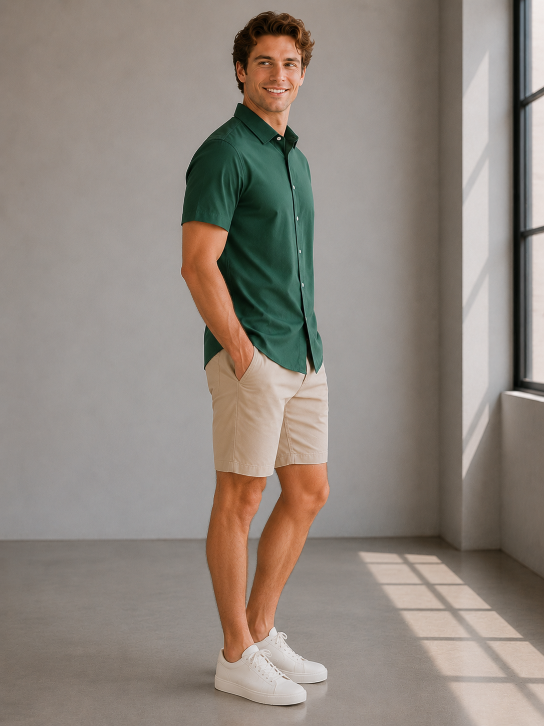 Pine Halyard SS Dress Shirt