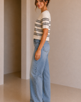 Gatewood Oatmeal Stripe Sweater
