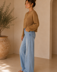 Caramel Drizzle Breece Knitted Cardigan