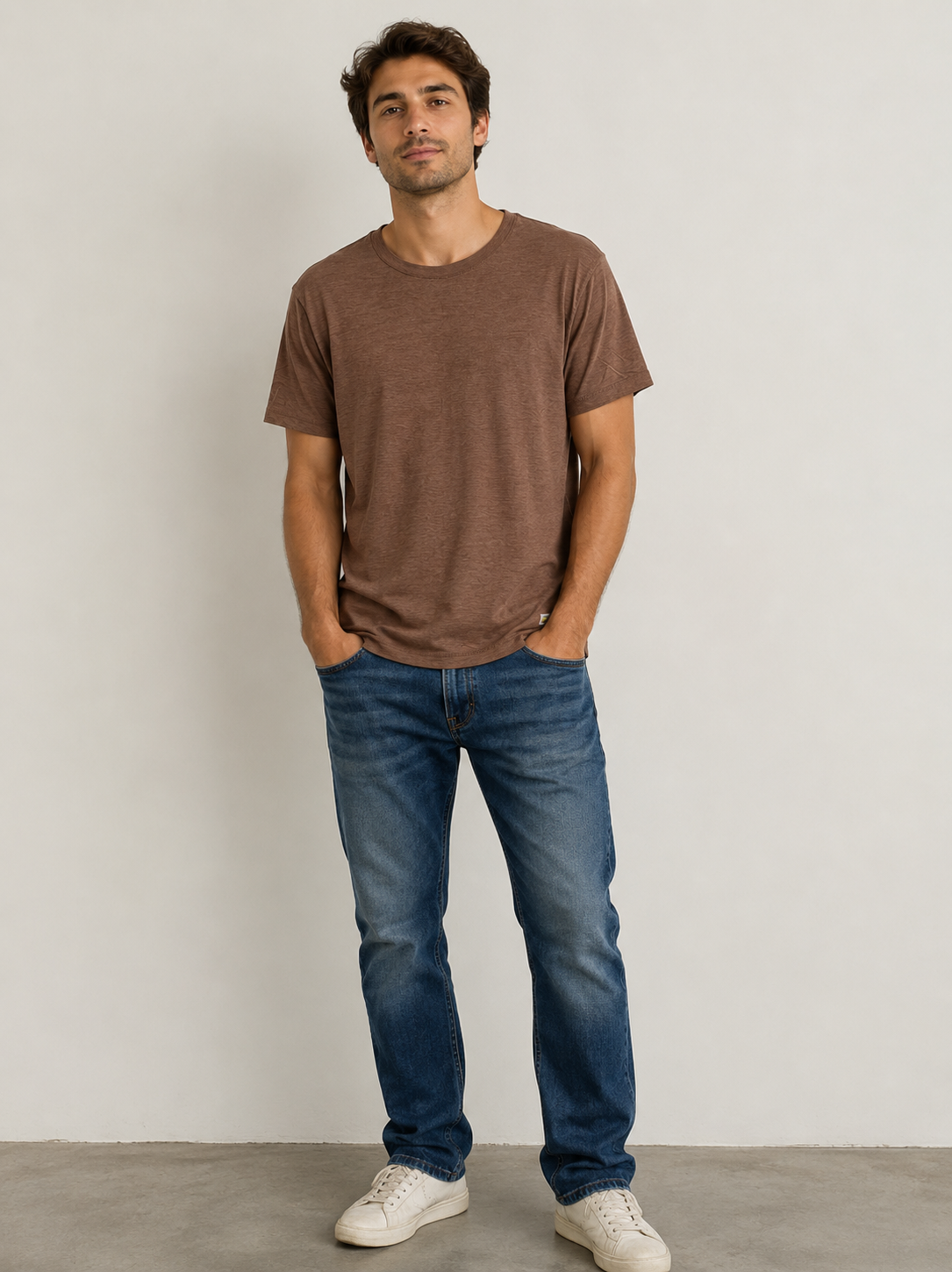 Sable Heather Strato Tech Tee