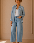 Multi Pinstripe Helena Shirt