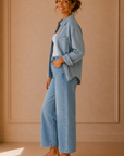 Multi Pinstripe Helena Shirt