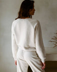 Cream Lera Inverted Pullover