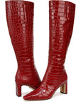 Scarlet Cherry Sylvia Shoe (wide calf)