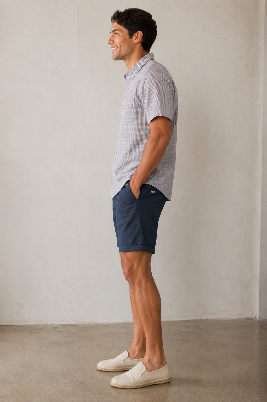 Mid Indigo The Rinse Drifter Short