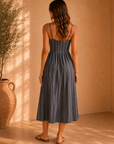 Eclipse Romy Striped Maxi Dress