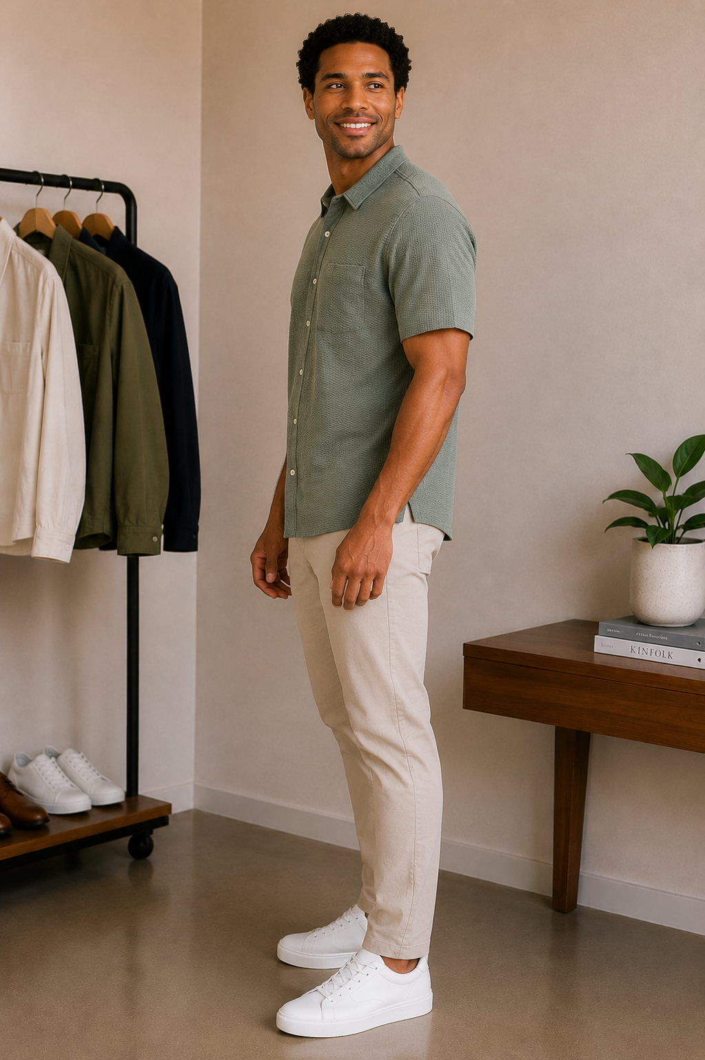 Stone Blue Bennet Short Sleeve Shirt