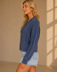 Bleu Jean Janet Cardigan
