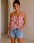 Pink Xandra Blouse