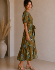 Camel Multi Charlotte Dress