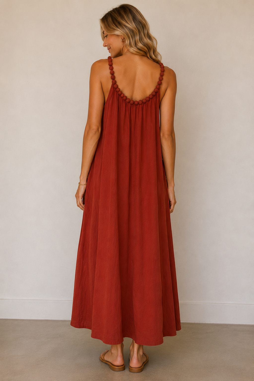 Rust Jenna Dress