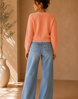 Peach Puff Vienna Cardigan