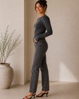 Charcoal Renoa Top