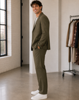 Deep Olive Bond Blazer