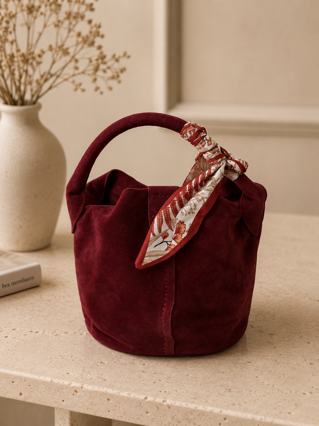 Burgundy Elsa Bag