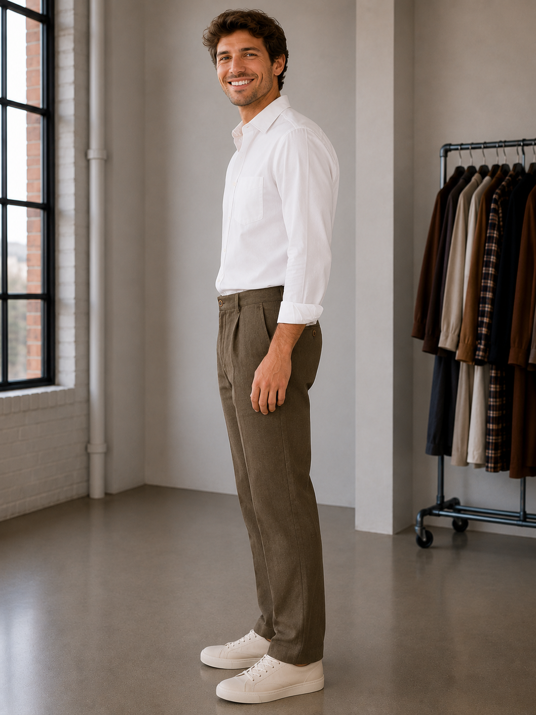 Olive Zimmer Pants