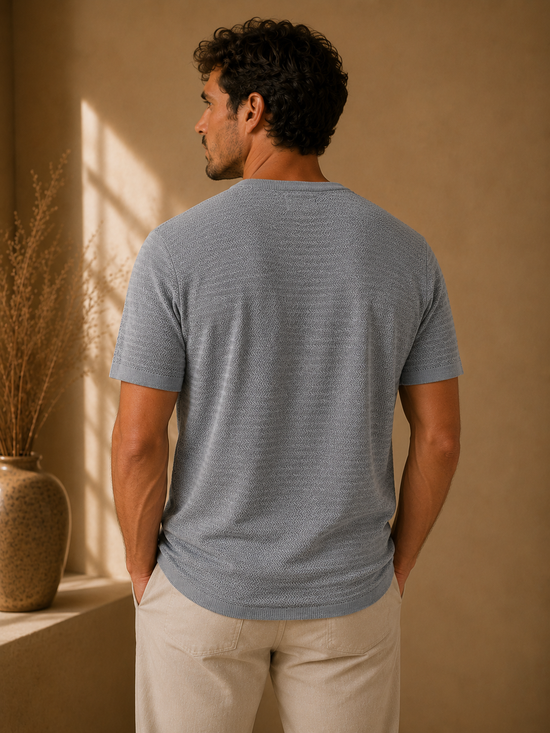 Blue Sky Heather Theo Shirt