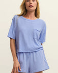 Barcelona Blue Everyday Pocket Tee