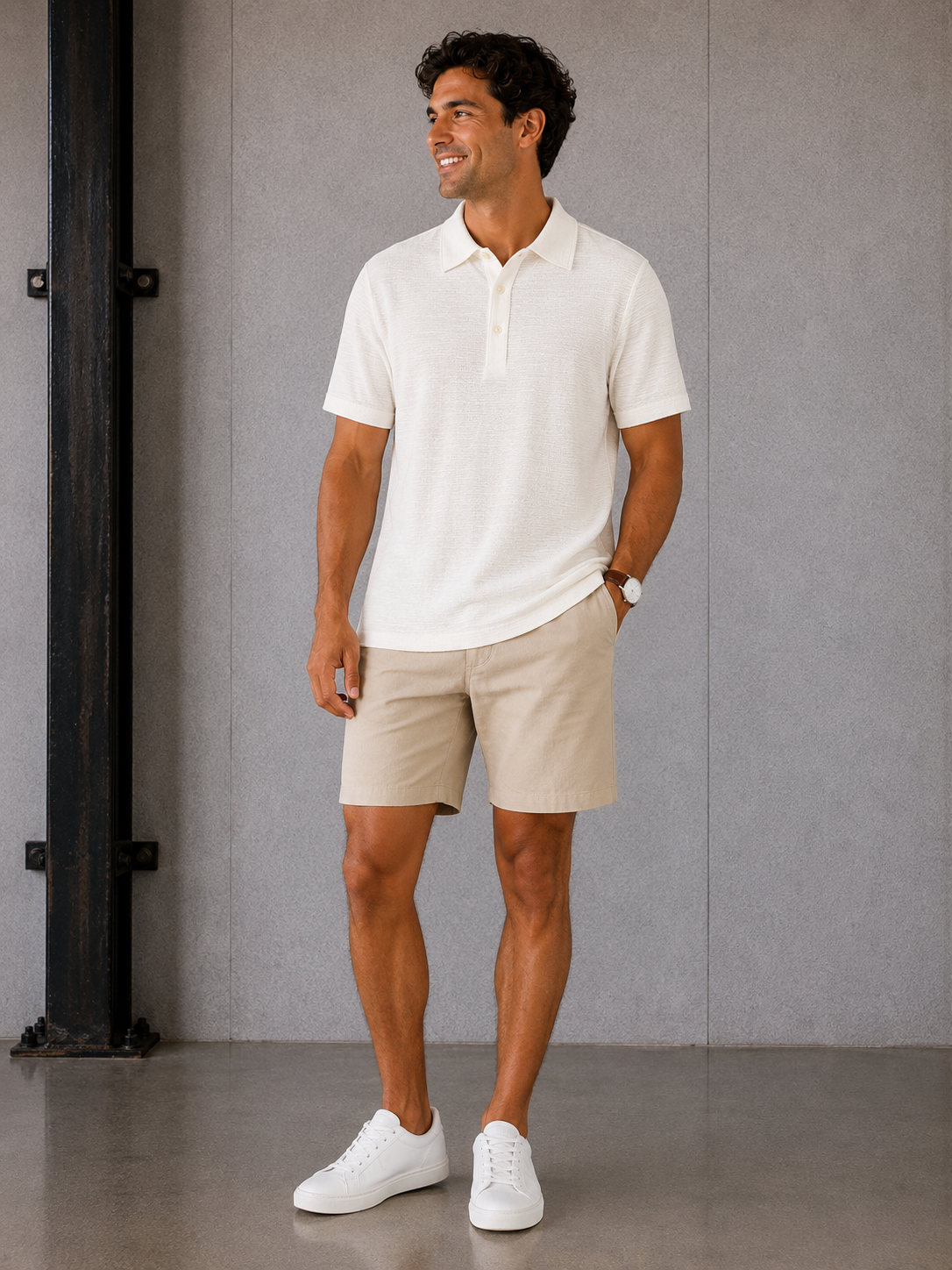 White The Rowan Polo