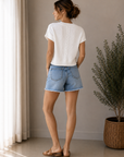 Cream Bianca Knit Top