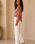 Rose Lavender Sofia Top