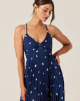 Navy Polka Dot Blythe Dress