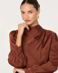 Rust Ivonne Top