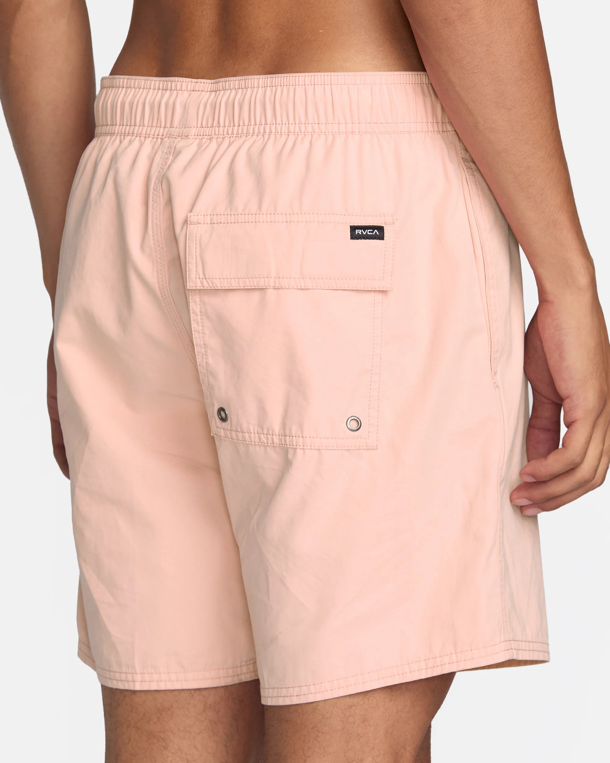Peach Opposites Elastic Short