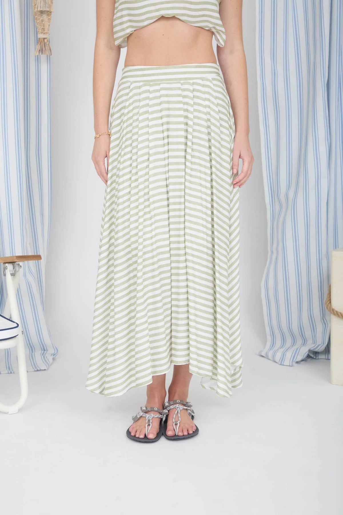 Light Olive Skirt