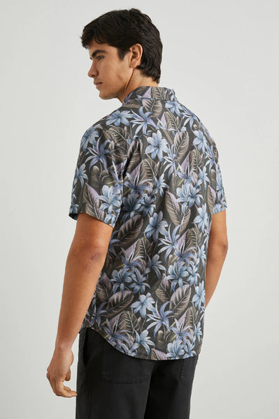 Jungle Garden Midnight Carson Shirt