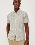 Spring Blossom Parchment Carson Button Up