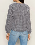 Picnic Perfect Gingham Button Blouse