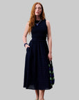 Bleu Marine Saquarema Dress