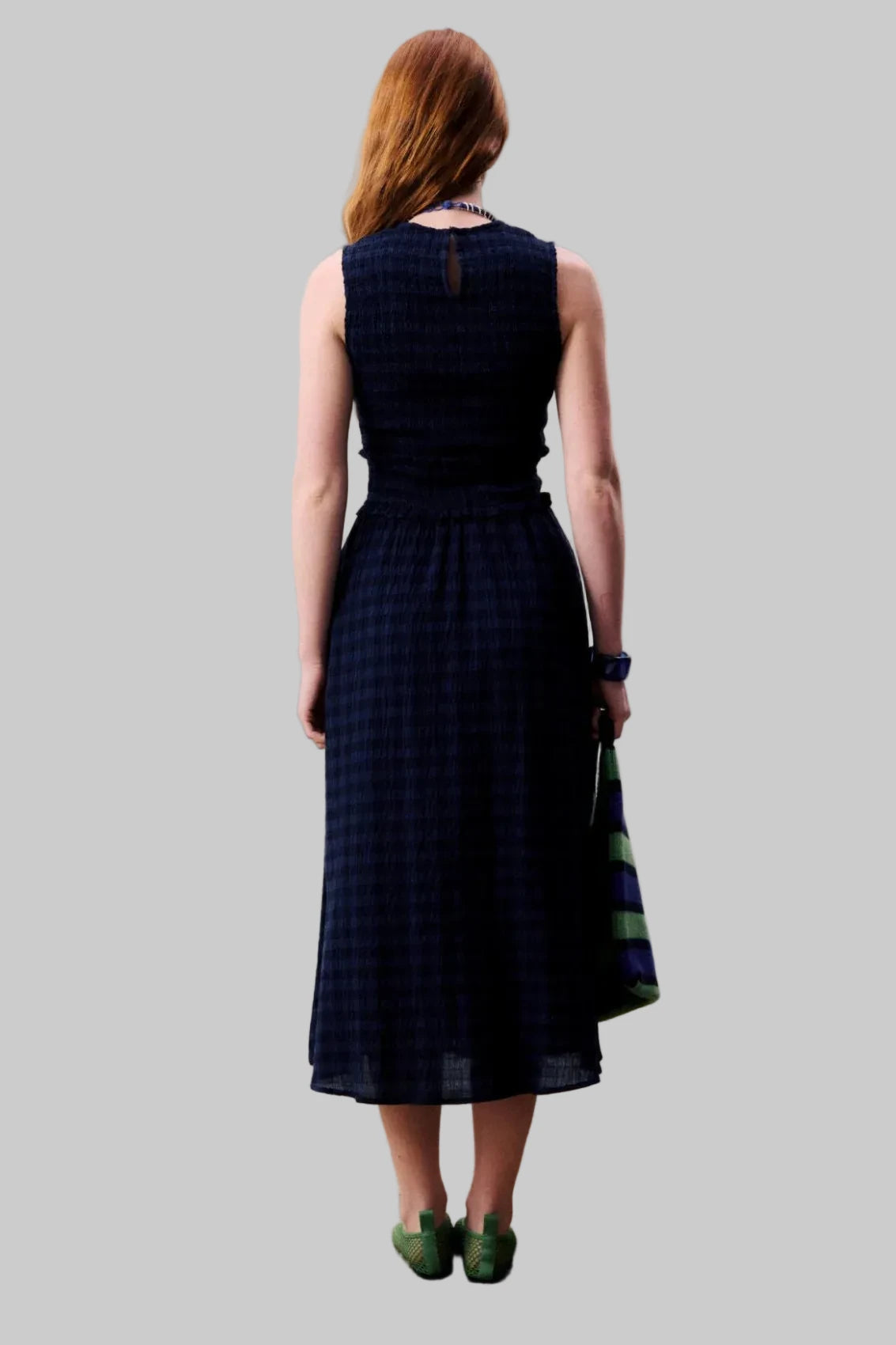 Bleu Marine Saquarema Dress