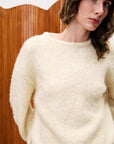 Creme Camelia Sweater