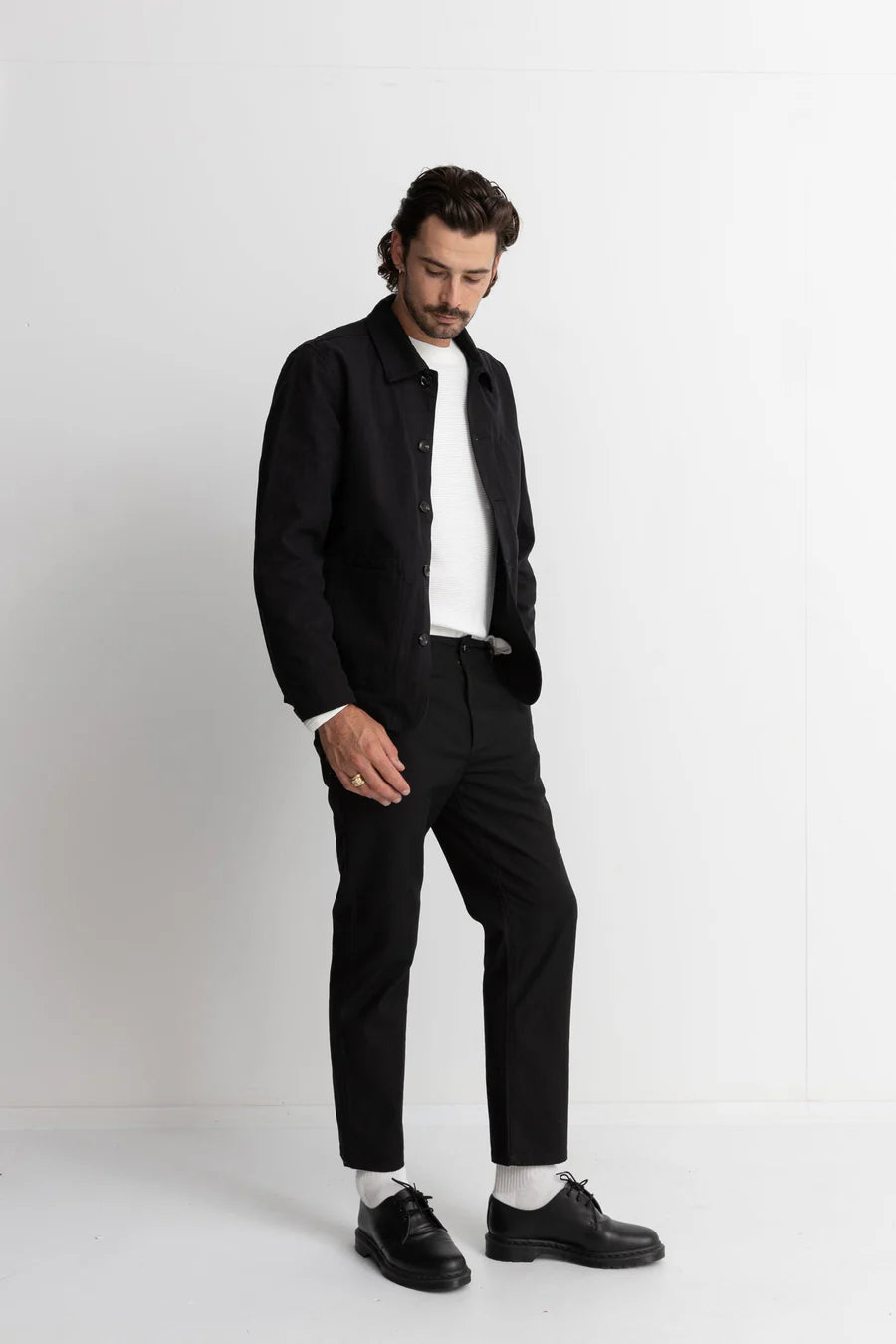 Vintage Black Classic Fatigue Pant