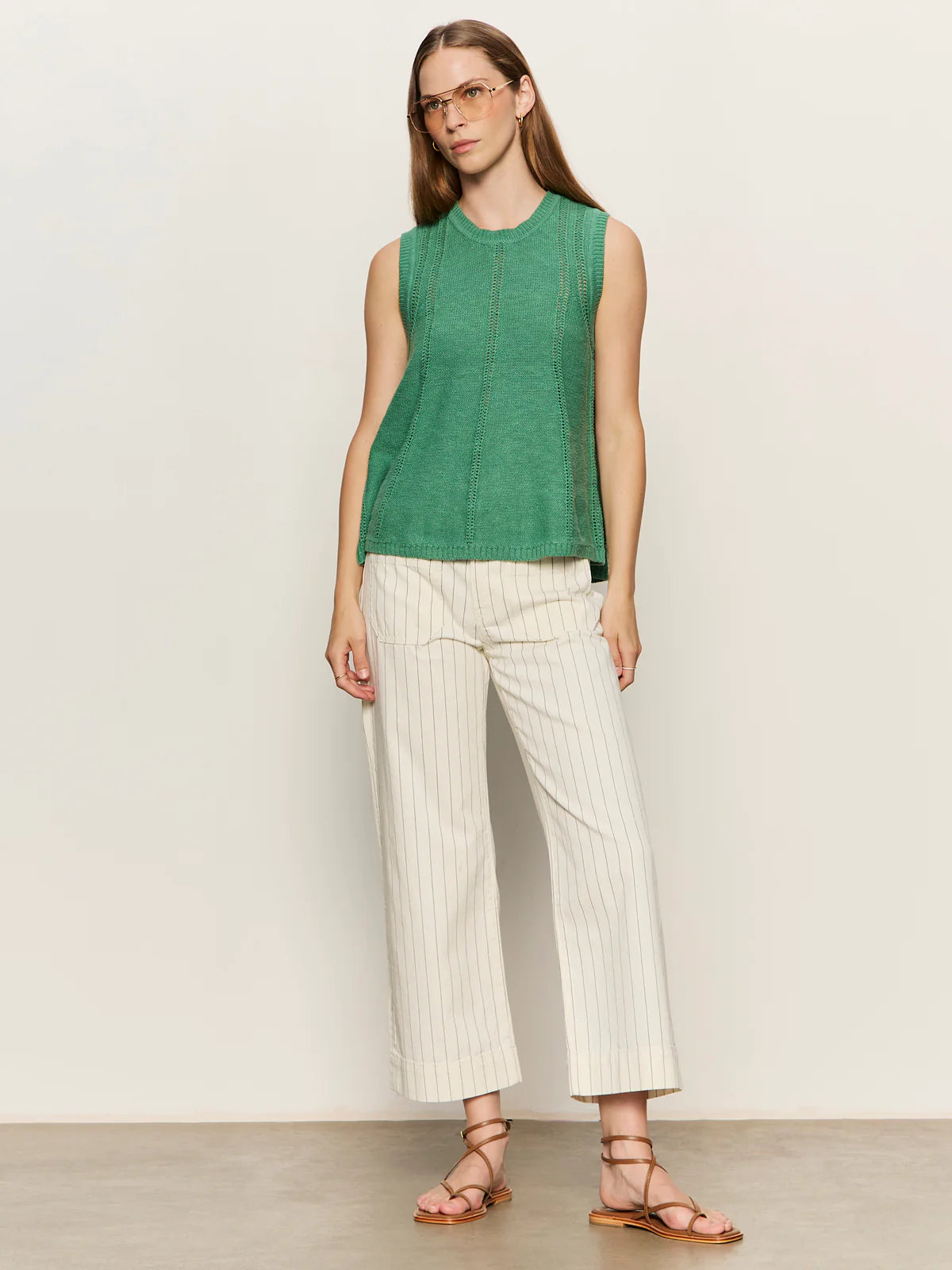 Bleached White The Marine Pant