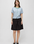 Blue-Green & Ivory Lucianna Top