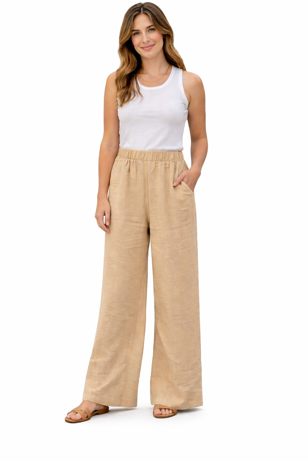 Sandy Blush Santiago Pants