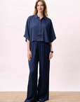 Bleu Marine Ecume Pant