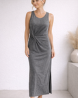 Heather Grey Roma Dress