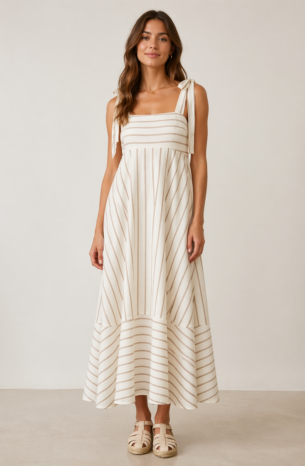 Light Taupe Dress – Purpose Boutique