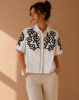 White Gabriella Top - TDM1121