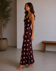 Plum Blush Alora Midi Dress - FD11771-CP871