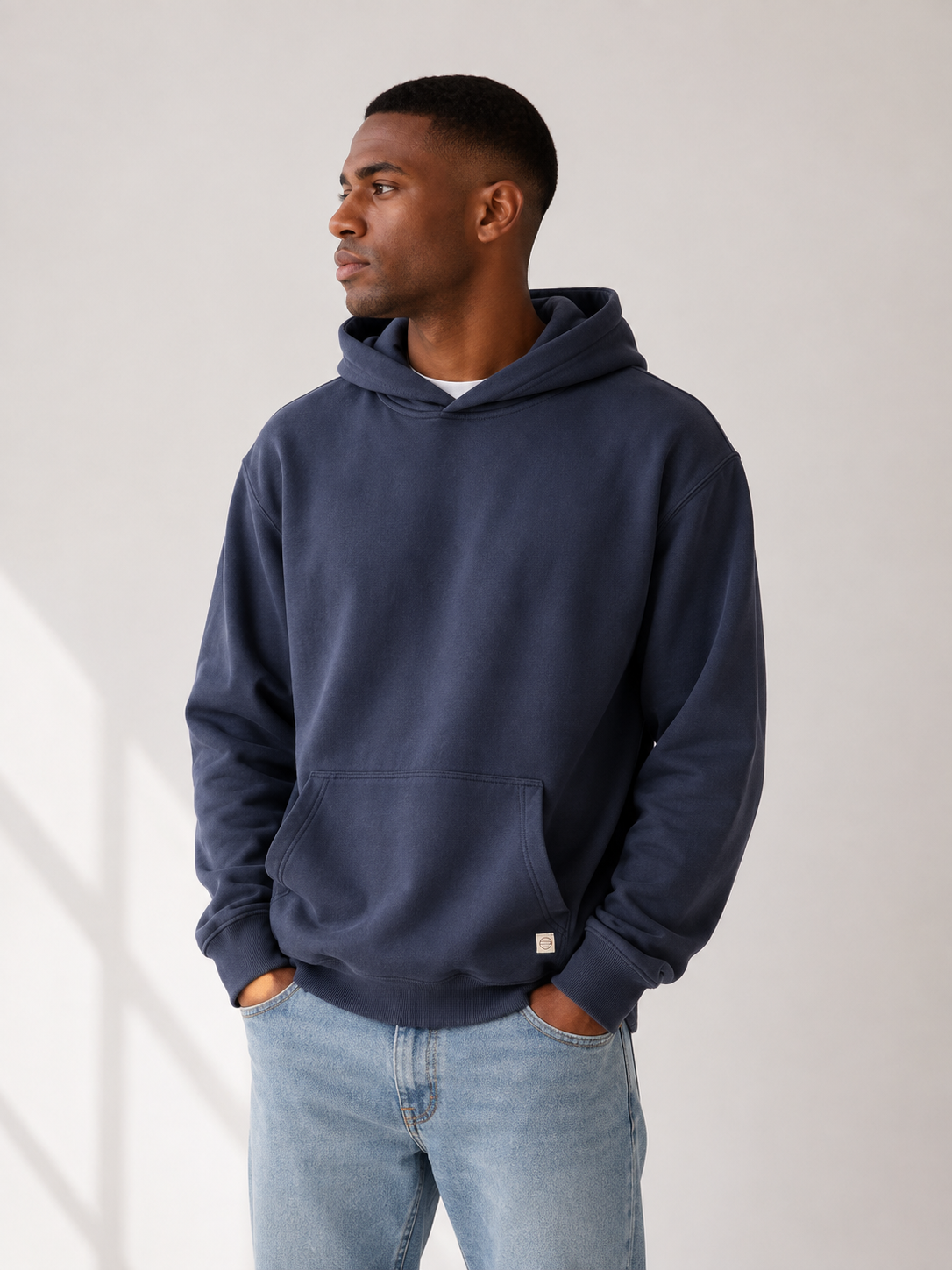 Mood Indigo Relaxed Cloud 9 Fleece Hoodie